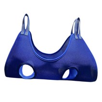 WJSHOP 애완 동물 미용 해먹 도우미 강아지 내구성 유용한 도구 목욕 네일 클립을위한 구속 가방, 블루 엘