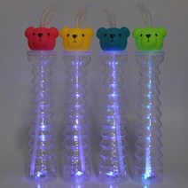 LED곰돌이 4종 혼합 42개 슬러시병(약 지름6.4cm 높이27.2cm), 42, 500