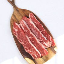 멕시코산 소갈비 LA갈비 구이용 1kg 냉동 곡물우, 단품