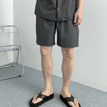 젠브로 / 시어서커 쿨링 밴딩 반바지