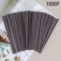 커피숍 테이크아웃 뜨거운 핫초코 커피 스틱 플라스틱 카페 막대 빨대 1000개 벌크 포장