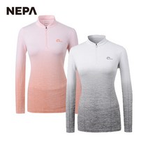 [네파] 여성 루체 프리모션 집업 티셔츠 7F25437