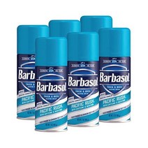 Barbasol Pacific Rush 도톰하고 풍부한 면도 크림 7온스 6개들이