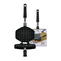 동우리빙 간식만들기 미니 와플팬 디저트 후라이팬