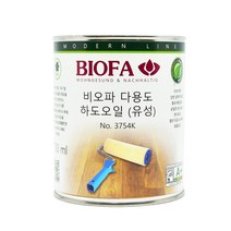 비오파(biofa) 비오파 하도오일 3754K (2.5L) 목재 원목마루 인테리어용, 2.5L