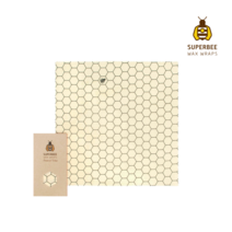 SuperBee 슈퍼비 밀랍 랩 샌드위치 랩(33x33cm) 2종, 헥사곤(Hexagon), 1개