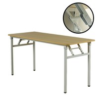 milovhi 접이식 사무실 테이블 테이블 연수원 학원 공부방 책상 회의실 테이블, 1800x450
