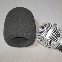 솜 겉 스폰지 윈드 스크린 팝 다이나믹 마이크
