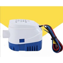 12V 24 V 110V 220 750GPH 1100GPH 자동 보트 빌지 펌프 플로트 스위치 DC 잠수정 전기 워터 12 볼트, [02] 24V, [01] 600GPH