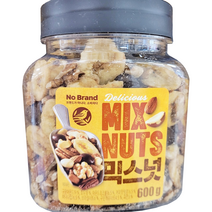 REAL NUTS MIX NUTS 600g 믹스넛 견과 리얼 넛츠 노브랜드 NO BRAND, 믹스넛 600g