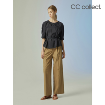 씨씨콜렉트CC콜렉트 벨티드 볼륨 블라우스 NY_C232MSC038927205