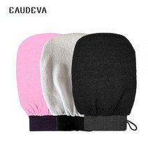 1pc 샤워 목욕 스크럽 장갑 엑스 폴리 에이 팅 장갑 바디 클리닝 스크럽 제거 죽은 피부 각질 제거 장갑 타월 욕실 도구, 어두운 보라색