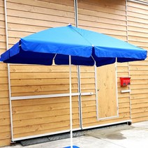 제이스토어 / 계곡 직사각 해변 접이식 낚시용 파라솔 받침미포함, 블루