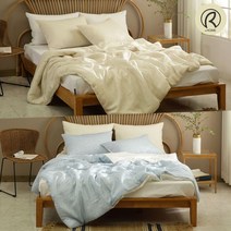RICH&HOME[리치앤홈] 리치앤홈 사계절 부드럽고 친환경 소재 봄침구 모달 순면 차렵이불S/Q 모음