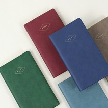 [날짜형] 2023 에디트 위클리 플래너 S/반양장제본 가죽플랜, 로얄블루