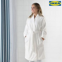 이케아 ROCKAN 로콘 목욕가운 2가지 사이즈, 화이트, 화이트 L XL 703.920.33
