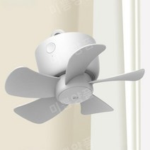 미니 캠핑실링팬 USB 충전 텐트타프팬 캠핌용 천장 선풍기 야외 실링펜 여행용 타프팬, A