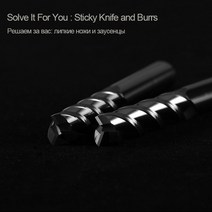 슬라이딩각도절단기 HRC55-3 플루트 카바이드 엔드밀 알루미늄 아크릴 커터 Cnc 밀링 공구 목재 구리 4 2 3, 01 D1X3XD4X50L