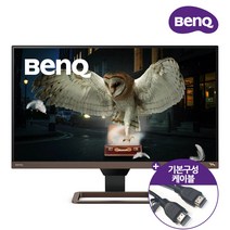 벤큐 정품 EW2780U 27인치 4K UHD 제로베젤 가정 사무용 컴퓨터 LED 모니터 C타입 HDR10 스피커내장 자동밝기조절 시력보호 색약모드, (주)가람이노베이션, 벤큐 EW2780U