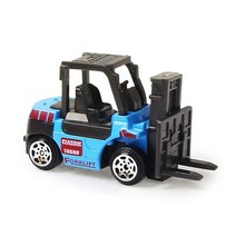 세차 용품 세트미니 다이캐스트 장난감 트럭 엔지니어링 건설 차량 자동차 굴삭기 덤프 모델 컬렉션 남자, 03 Forklift