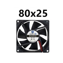 브러시리스 모터 냉각 팬 저소음 40MM 120MM 2 핀, 11 8025_03 24V