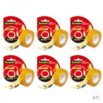 /오피스큐 묶음 3M 스카치 다용도테이프 523D 12mm x 30M 6EA