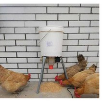 사료 자동급식기 모이통 오리 배식기 피더 분배기, 휴대폰 제어 세트 220V