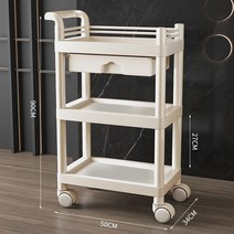 이동식 주방 수납 트롤리 정리바구니 식당 섬 보관 칸막이 욕실 스낵 캐비닛 레스토랑 트레이 이동