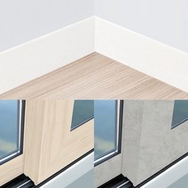 방문틀 우드 무늬 몰딩시트지 10cm 2.5m 접착식 띠벽지 인테리어 걸레받이, 쪽패널