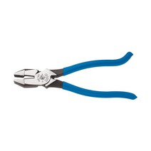 철근 ACSR 나사 못 가장 단단한 와이어용 튼튼한 22.9cm9 인치 아이언 워커 펜치인 클라인툴스 D2000-9ST 플라이어 사이드 커터