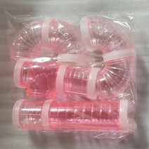 소동물 용품 햄스터 스포츠 애완 동물 외부 연결 터널 트랙 튜브 놀아주기, [02] Pink