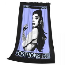 겨울 극세사 이불 Ariana Grande Positions 새로운 앨범 울트라 소프트 마이크로 플리스 담요 온기