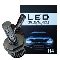 [h8] 초극강 밝기 자동차 LED 라이트 전조등 화이트 컬러 전차종 장착 가능 H1 H3 H4 H7 H8 9005 9006 881
