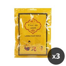 란나 풋패치, 3팩, 30매입