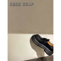 cece coup 2023 통굽 로퍼 여 잉글리쉬 송편 스몰 슈즈 더비