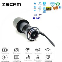 스마트 홈카메라 헤이홈 텐플 pro 탑4 2mp wi-fi 도어 아이 홀 홈 보안 미니, 64g tf 카드가 있는 캠, 우리 플러그