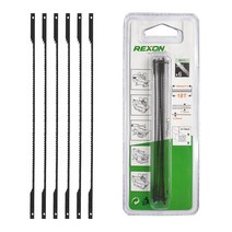 5인치 18TPI 목공톱날 스카시톱 스크롤쏘톱날 실톱날, 5인치18TPI스크롤쏘톱날, 1개