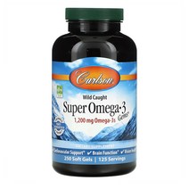 칼슨랩스 슈퍼 오메가3 600mg 250소프트젤
