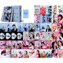 55 PCS/Set 아이돌 GI-DLE Lomo 카드 ITZY Photocards BP Aespa IVE Kep1er 레드 벨벳 Stayc 새 앨범 Photocard, [05] TWICE02