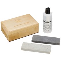 에스코 125x41x13mm유숫돌 세트・천연(중안・세목) EA522AC-12