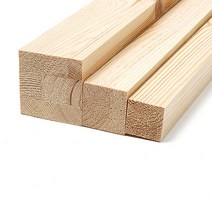 [셀프벨] 집성목 각재 각목 모음 레드파인, 1개, 24 x 24 x 약900mm