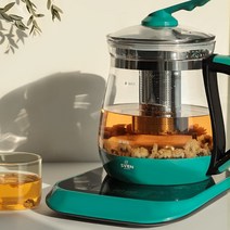 스벤 차거름망 전기티포트 1.7L 분유 차 커피 티메이커 전기주전자 대용량 유리 티포트, 스벤 티메이커 1.7L