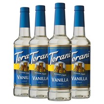 Torani 슈가프리 시럽 바닐라 25.4oz 4팩, Sugar Free Classic Caramel_25.