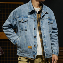 오너클랜 캐주얼 데님 자켓 남자 패션 데일리 데이트 코디