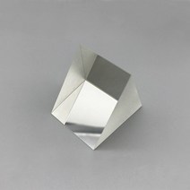 정면 삼각형 프리즘 고 굴절률 ZF1 재료 측면 길이 40mm 높이 빔 스플리터 광학 유리, 한개옵션0