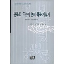 광복후 조선어 논저 목록 지침서, 역락, 이득춘 외 편