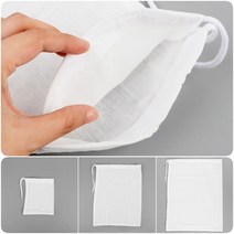 국산 주방 조리 요리 면 보자기 주머니 한약 순면 육수 시트 천연 섬유 가제 국물 거름망 여과지 거즈 유청 두부 찜 그릭 순면 요거트 라코타 다용도 찜기 음식 붙지 않는 다목적, 사이즈
