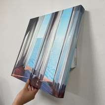 두꺼비집가리개 배전함 분전함 앨리스 달튼 브라운, 03. Cadences, 대형 60 x 60cm (두꺼비집56cm이하), 캔버스액자(옆면연장)