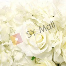 SY몰 조화 꽃벽 60X40CM 포토존인테리어 웨딩포토존 웨딩포토월