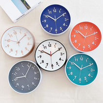 하성민기업 인테리어 저소음 벽시계 소형, 2. 미키블랙